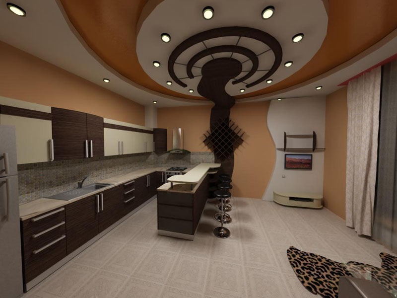 кухня в частм доме