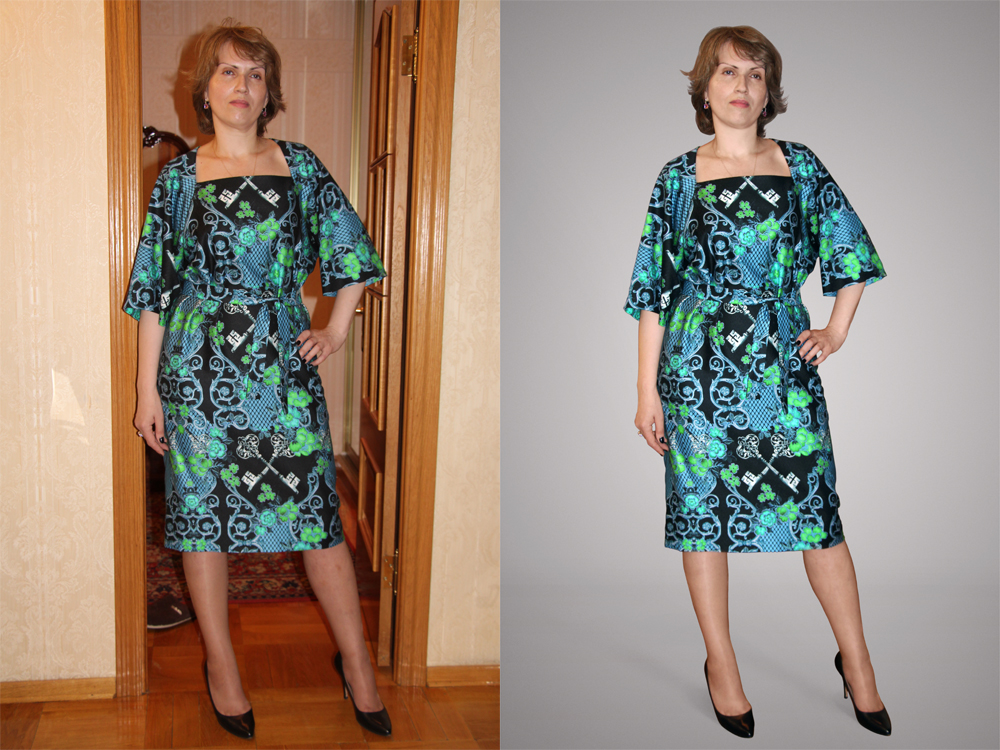 Замена фона