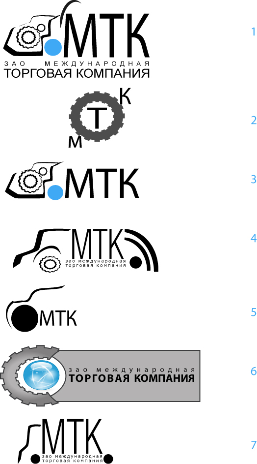 Логотип ЗАО МТК