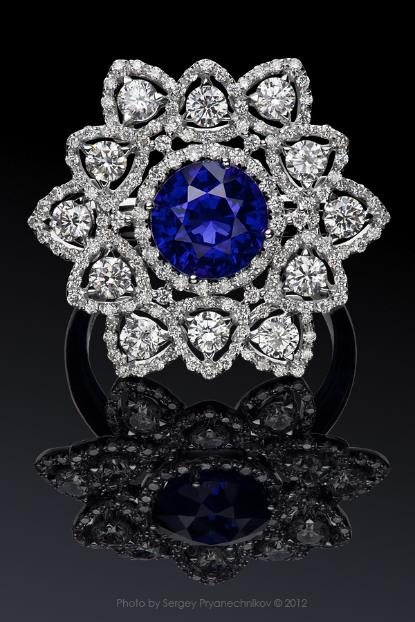 Фото Ювелирных изделий с Драгоценными камнями. Diamond Jewellery