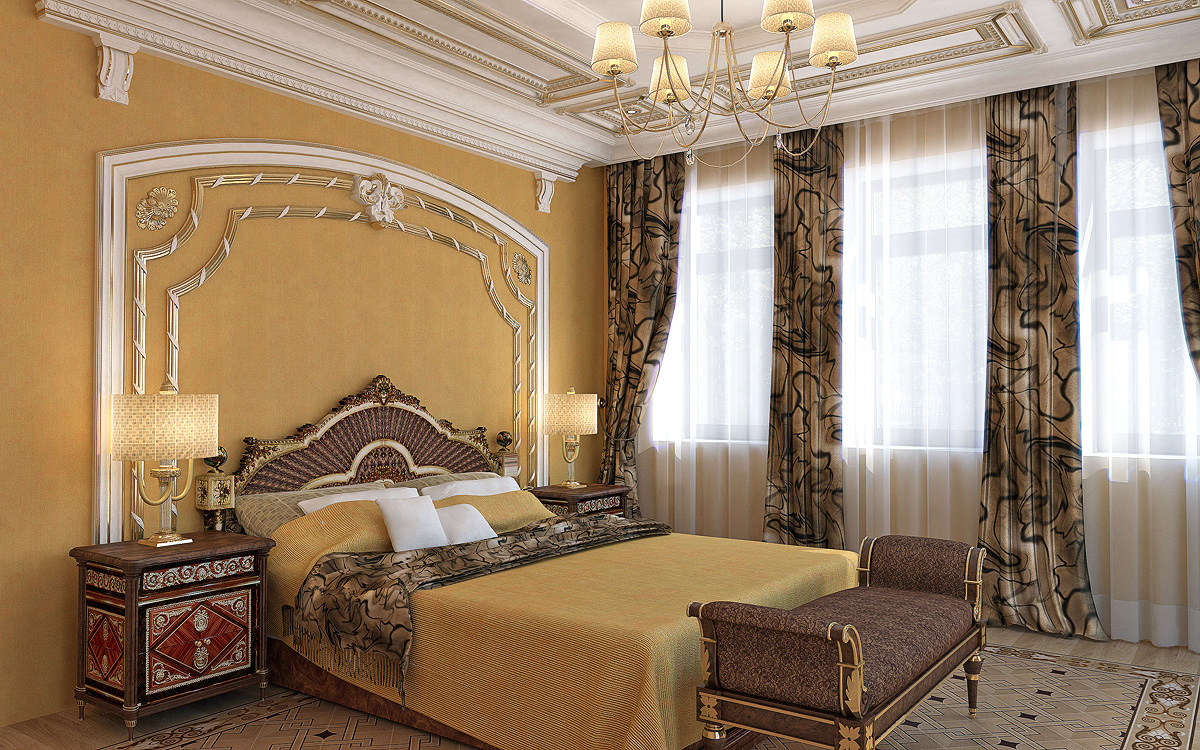 Визуализация спальни