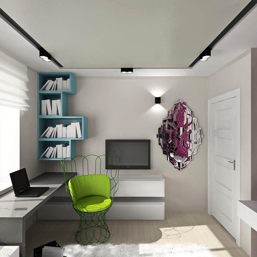 комната юной девушки