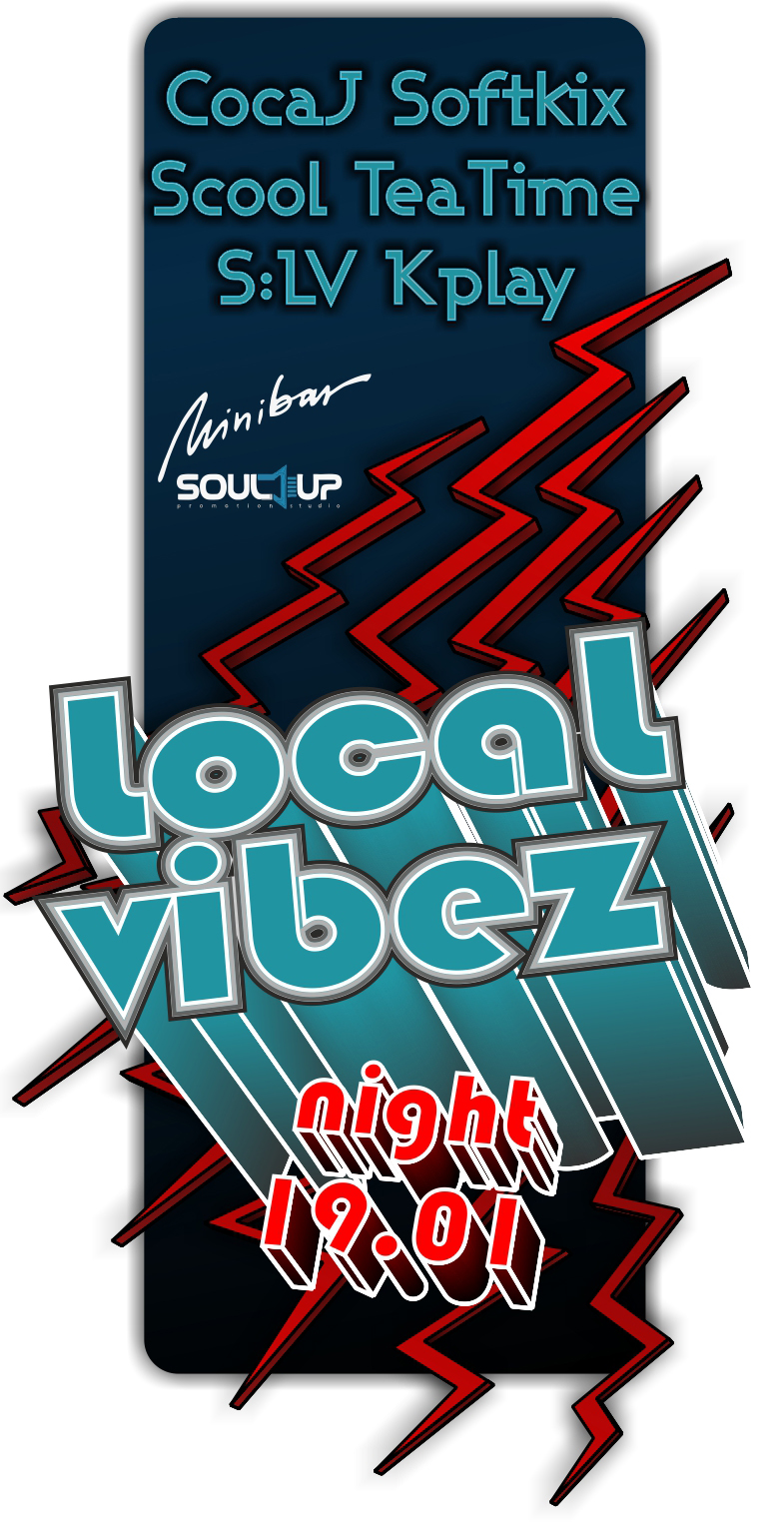 Афиша для клуба "Мини-бар"