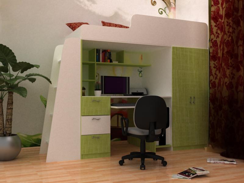 Модель детской мебели "Сказка-1"