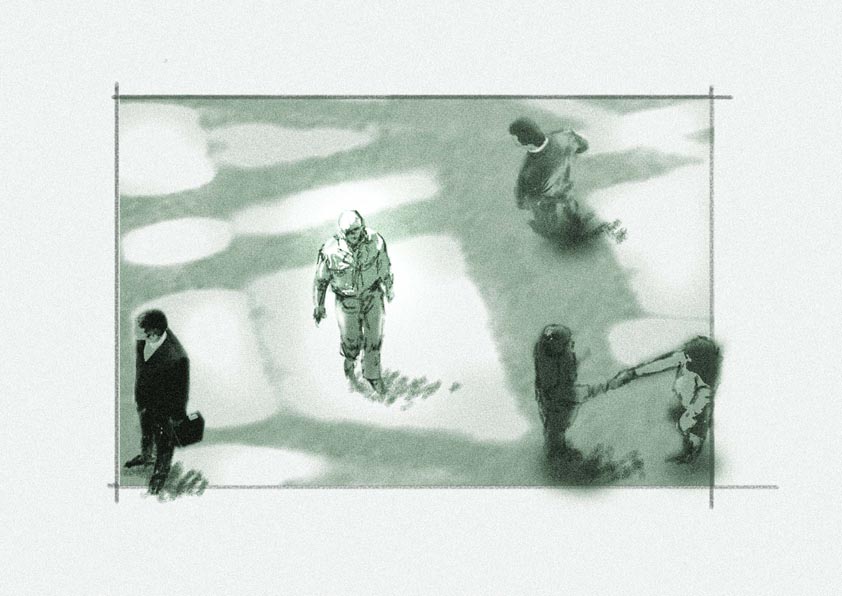 раскадровки для рекламного ролика Твой Интернет