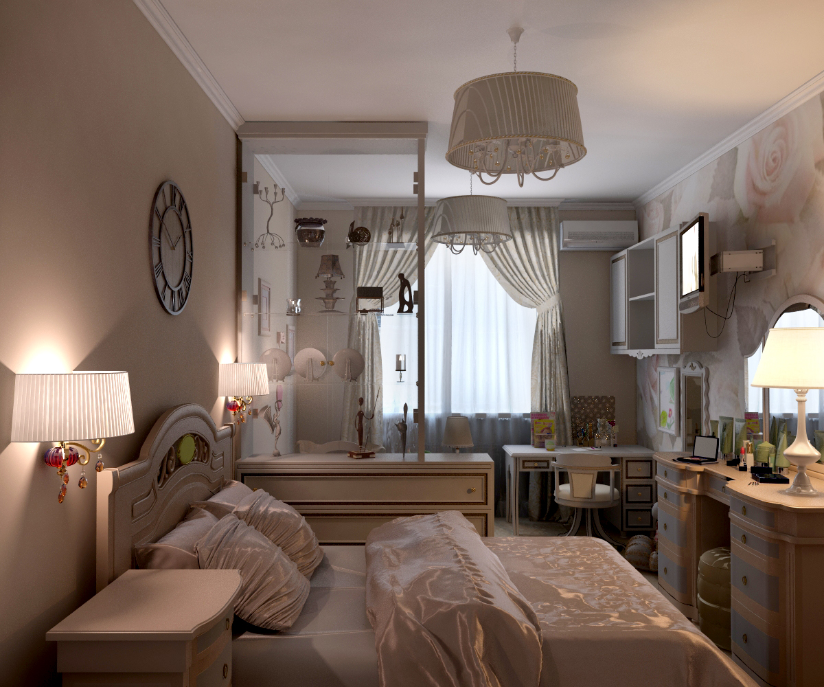 Спальня 3 на Никольско-Ботанической 3-02