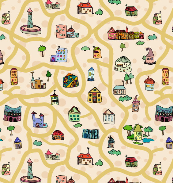 Маленький город