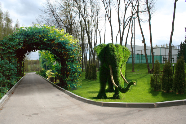 проект оформления парка-отеля "Грумант"