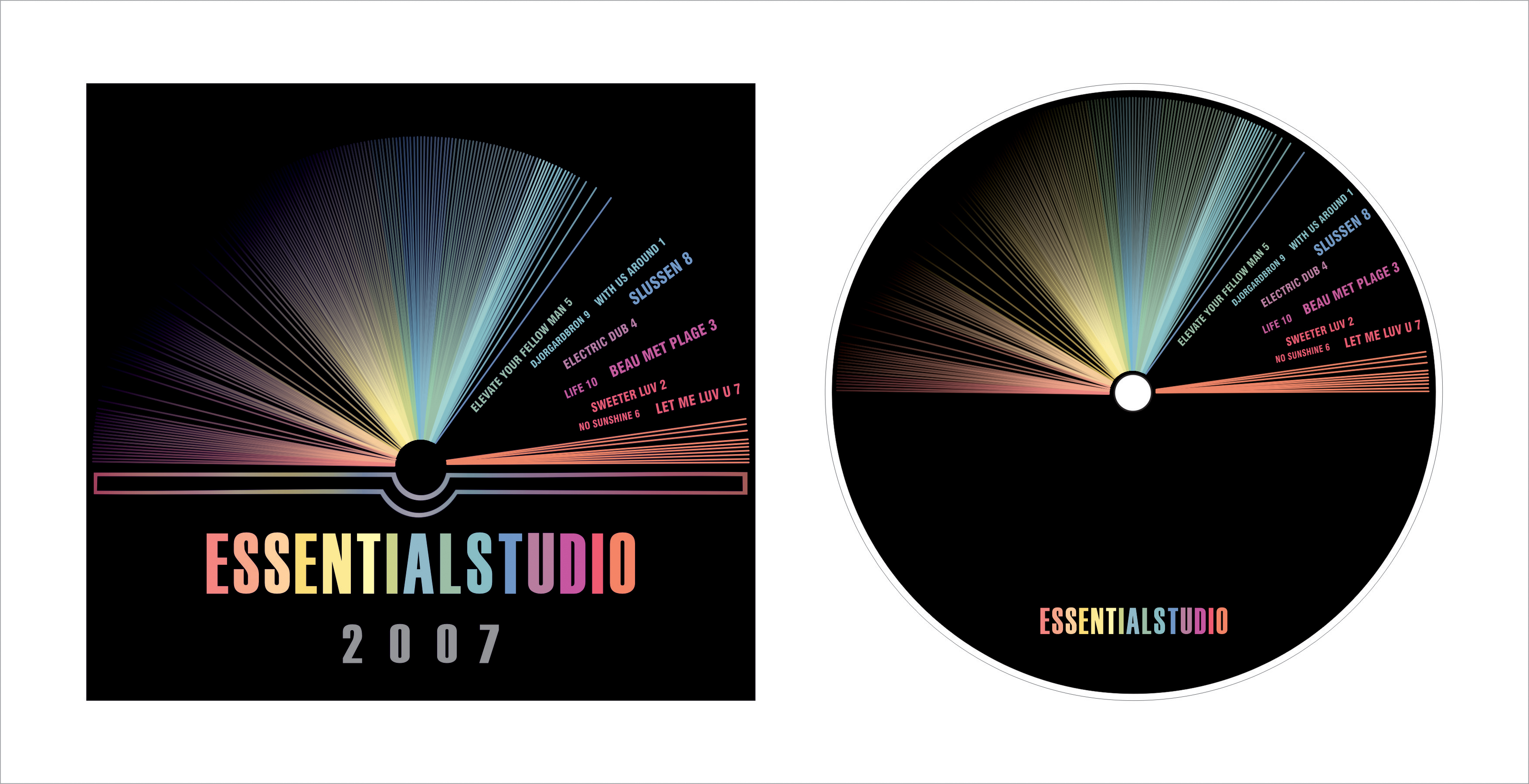 Оформление CD