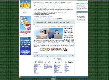 Разработка фирменного стиля сайта SoftServiceCenter.RU