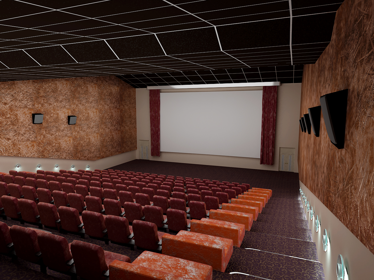 кинотеатр, 4 этаж, гипермаркет типа лидо "ЗАМОК"