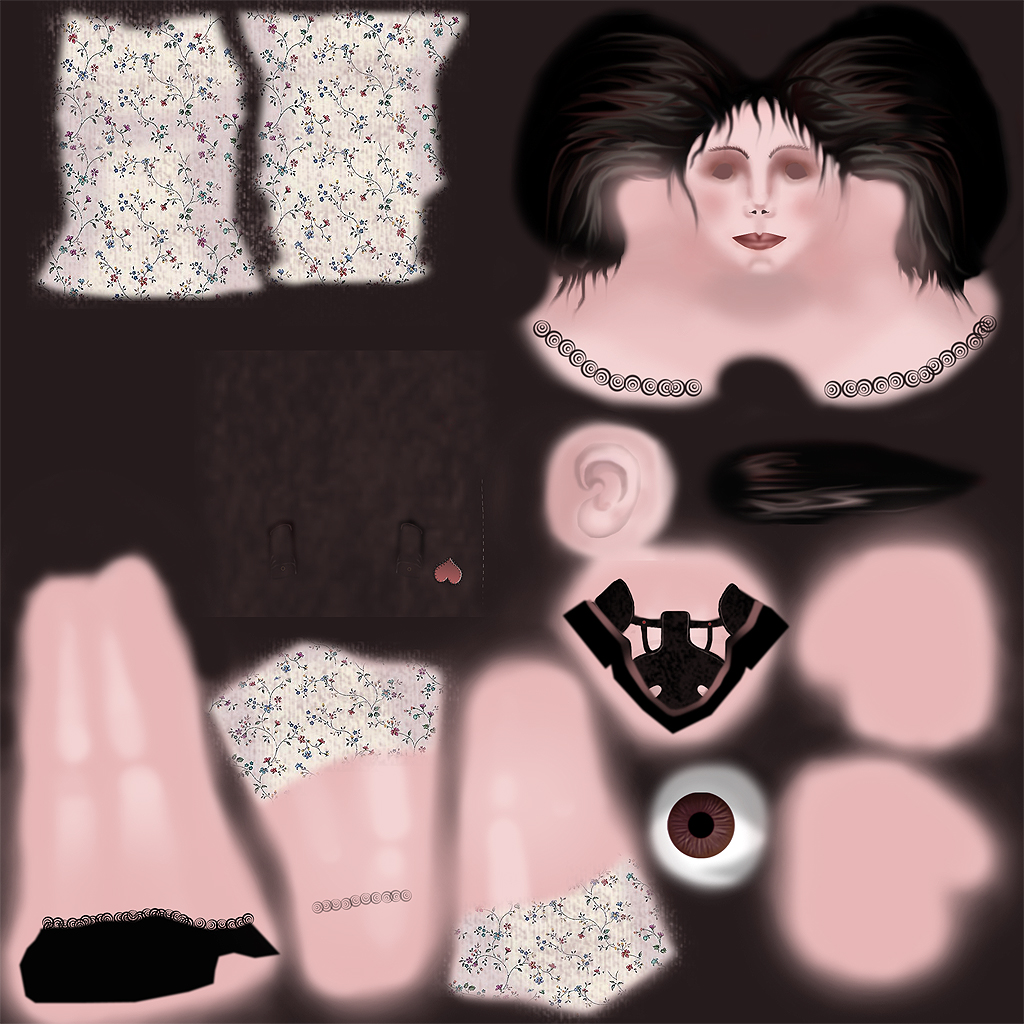 Модель для игрового проекта (текстура)