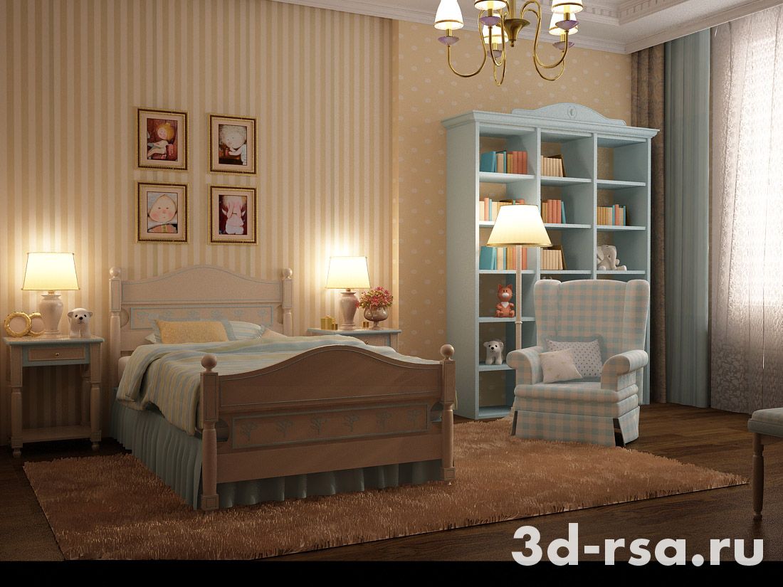 Спальня и детская