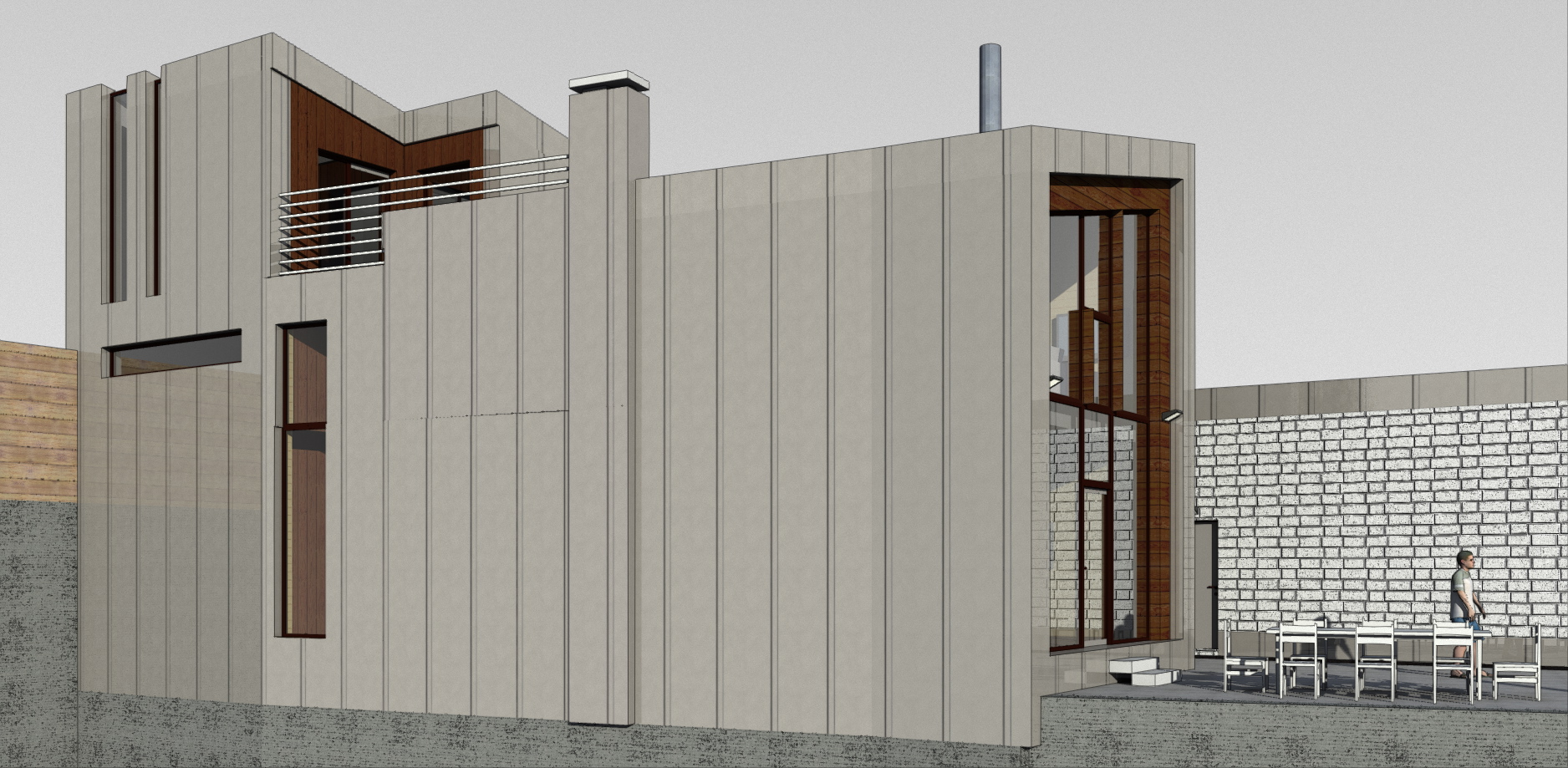 жилой частный дом