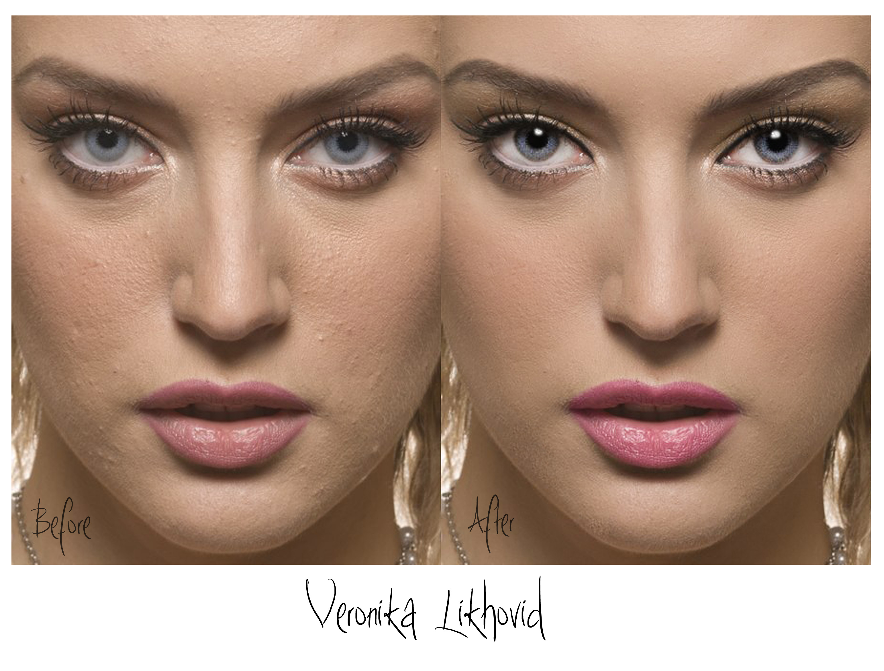 Ретушь портрета