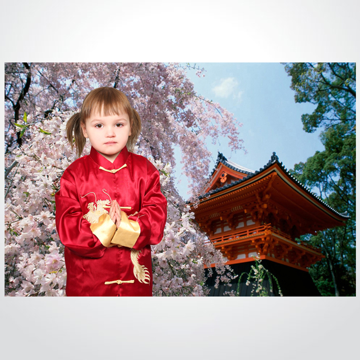 Обработка фото и создание коллажа для "Foto Kids", 2008 г.