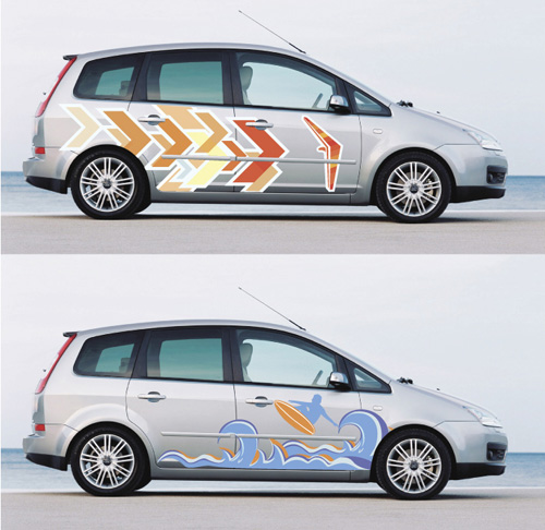 Оклейка C-Max