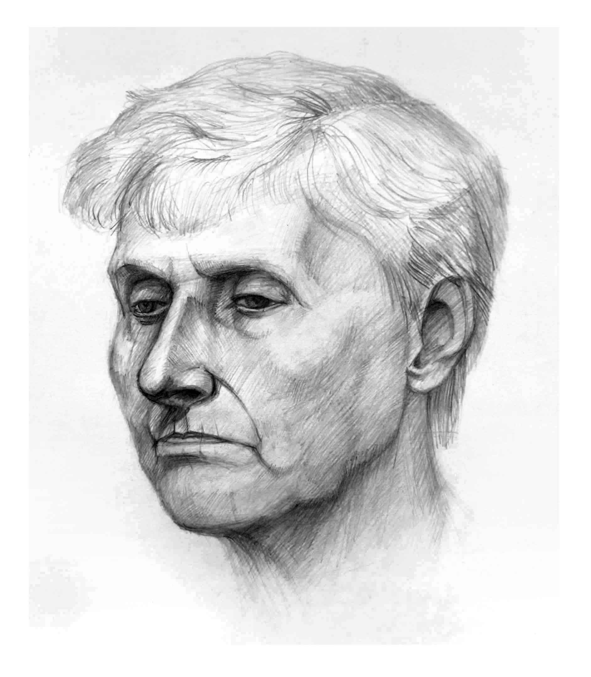 Портрет пожилой женщины