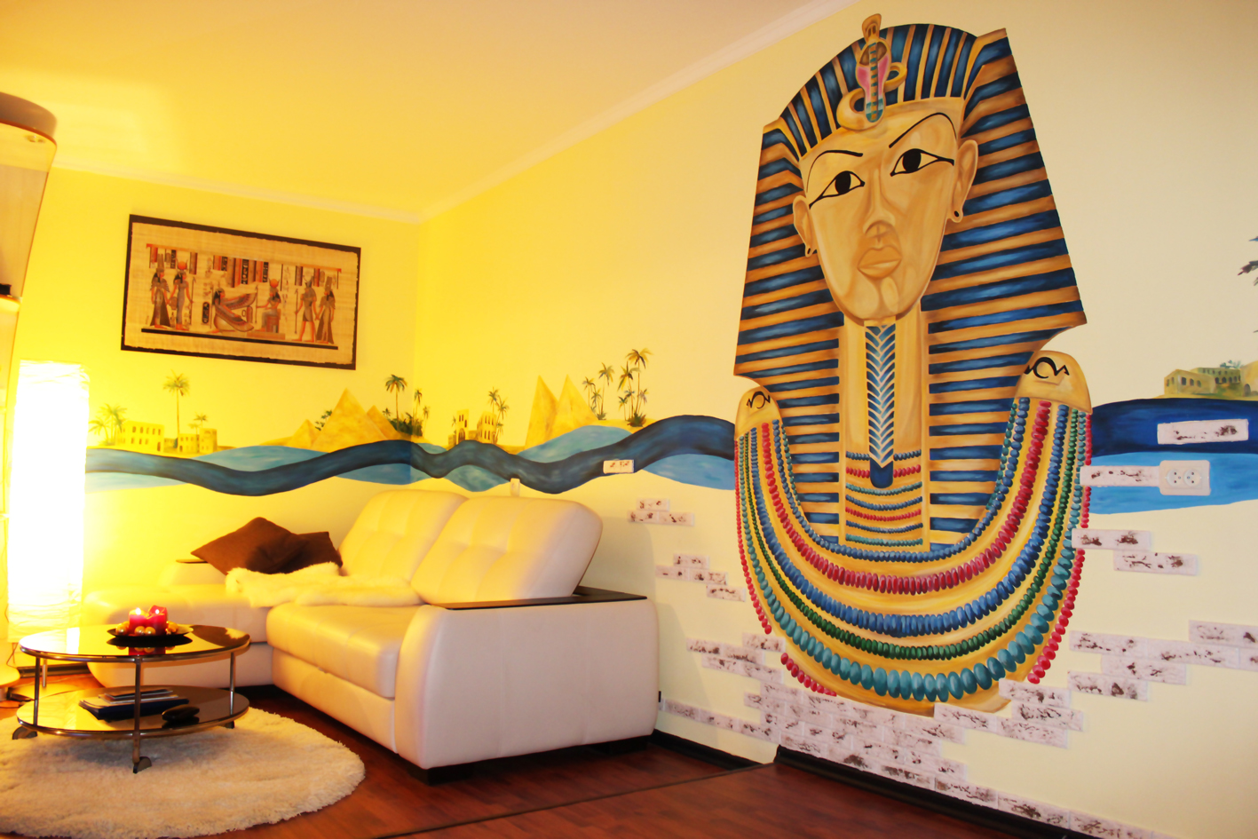интерьер в египетском стиле