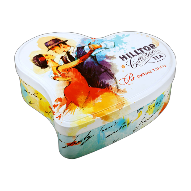 Жестяная упаковка для чая "Hilltop"