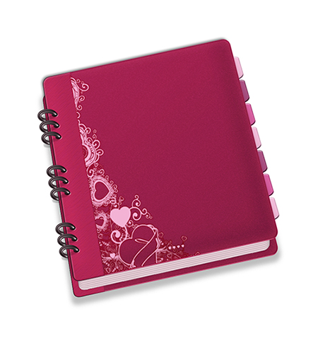 Иконка "Ежедневник" розовая