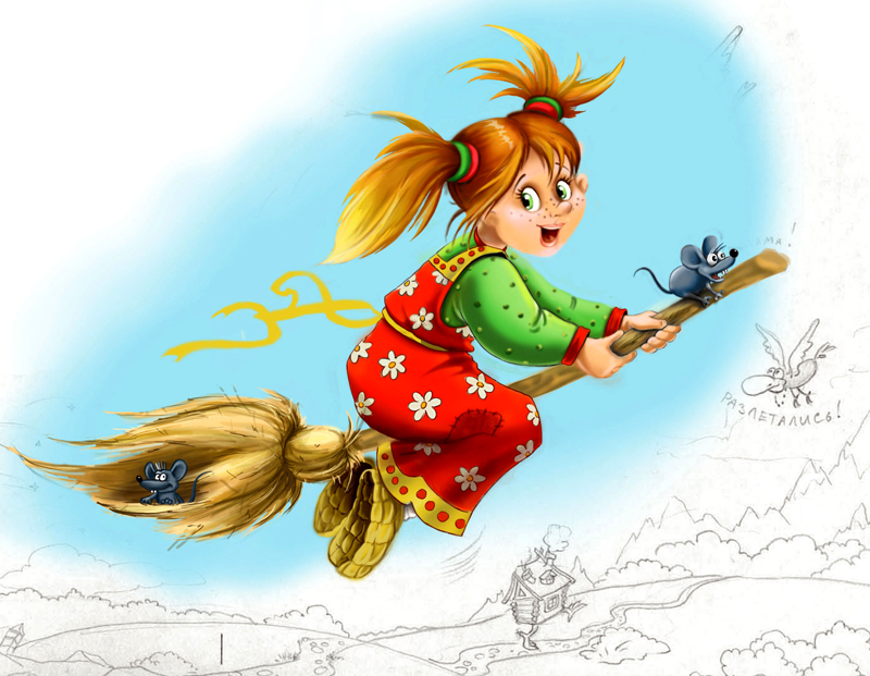 летающая девочка :)