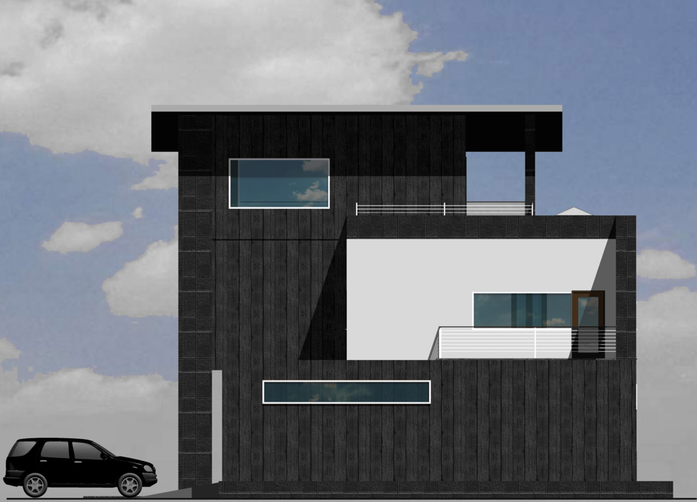 частный жилой дом "функционализм"