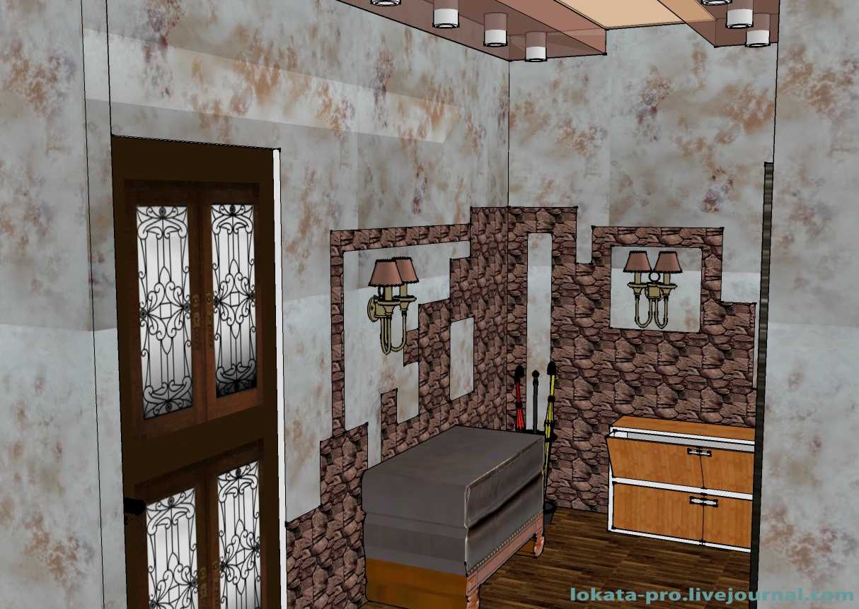 Двушка на Галащука. Коридор.