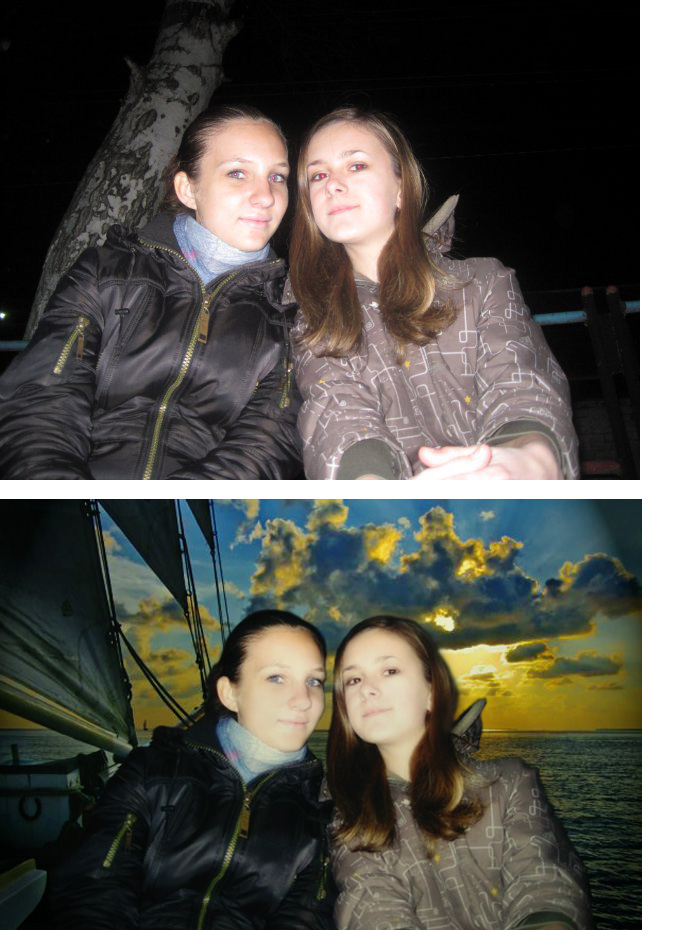 ретушь фото