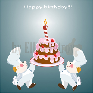 кондитеры и торт