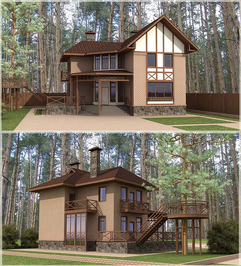 Жилой дом в подмосковье