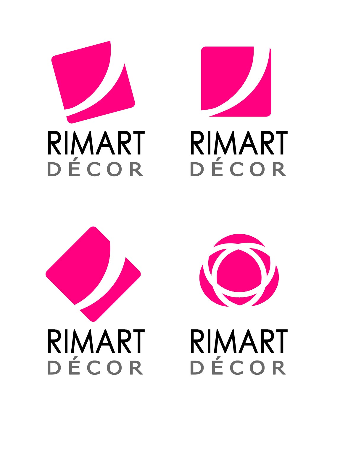 Разработка логотипа для компании Rim-Art Decor