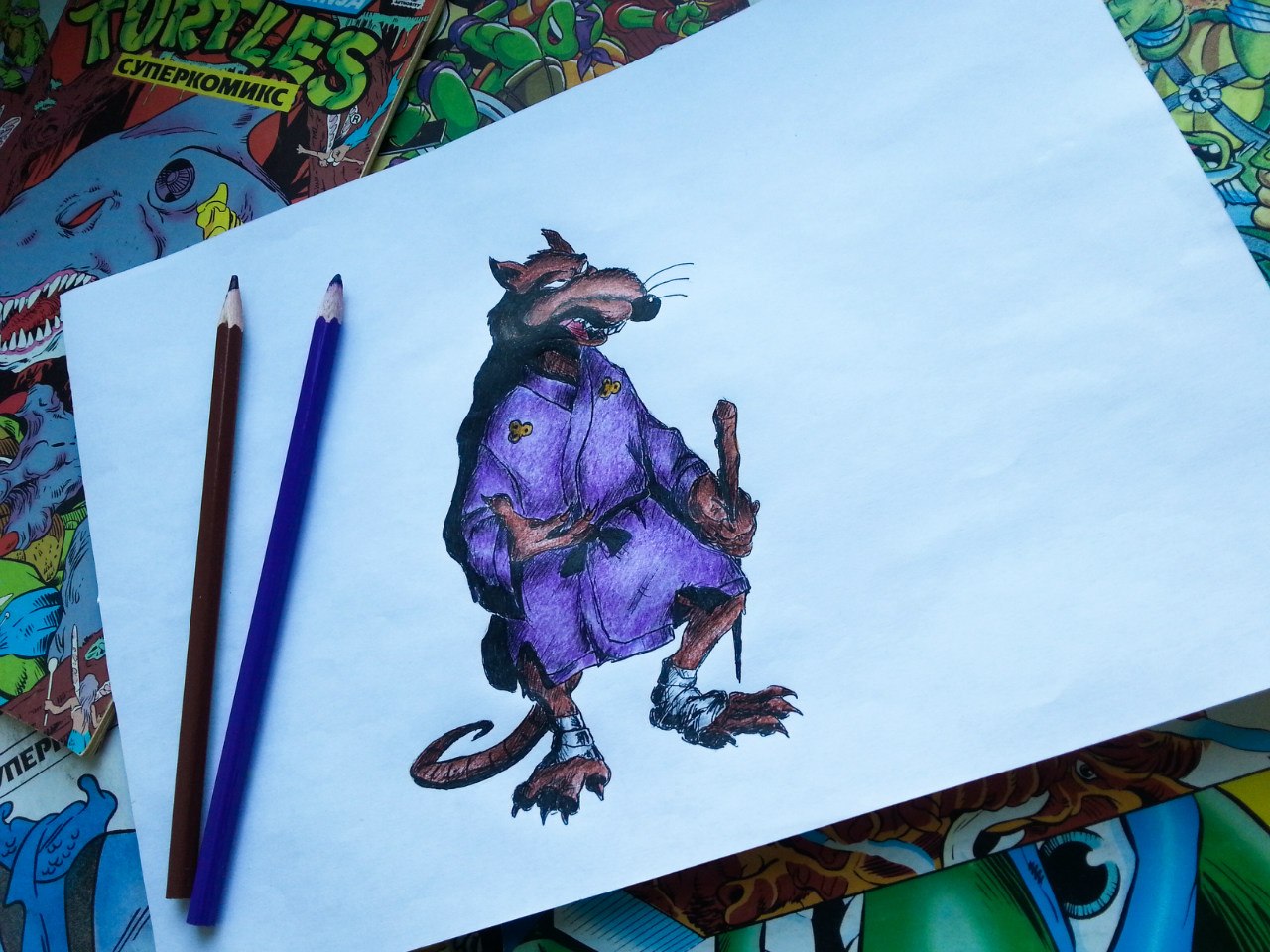 SPLINTER (TMNT Tournament Fighters from NES)