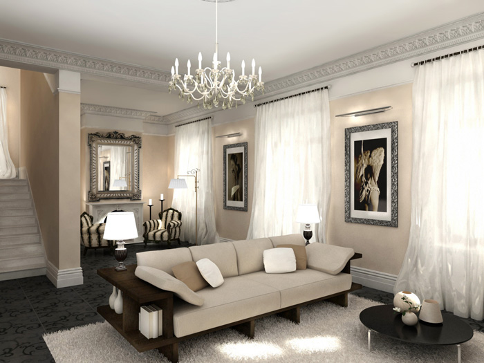 Гостиная 1эт