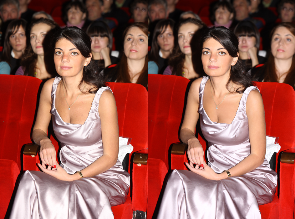 "гламурная" ретушь