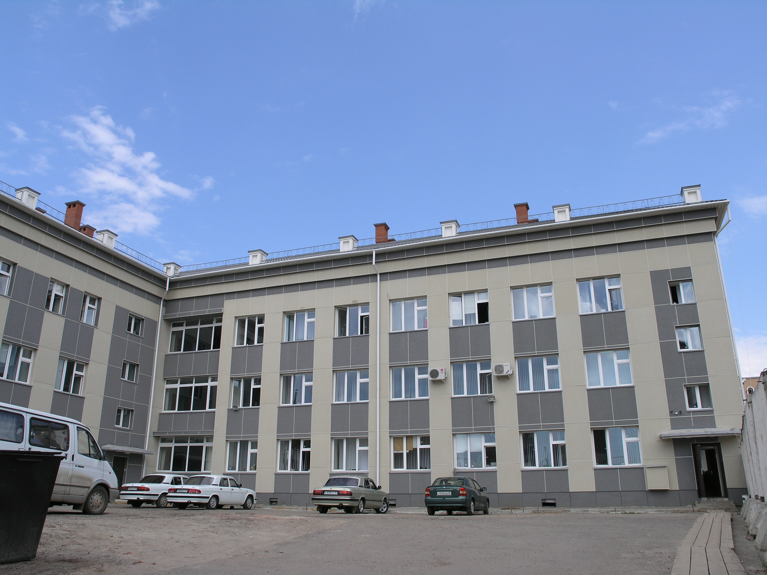 Облицовка фасада керамогранитом