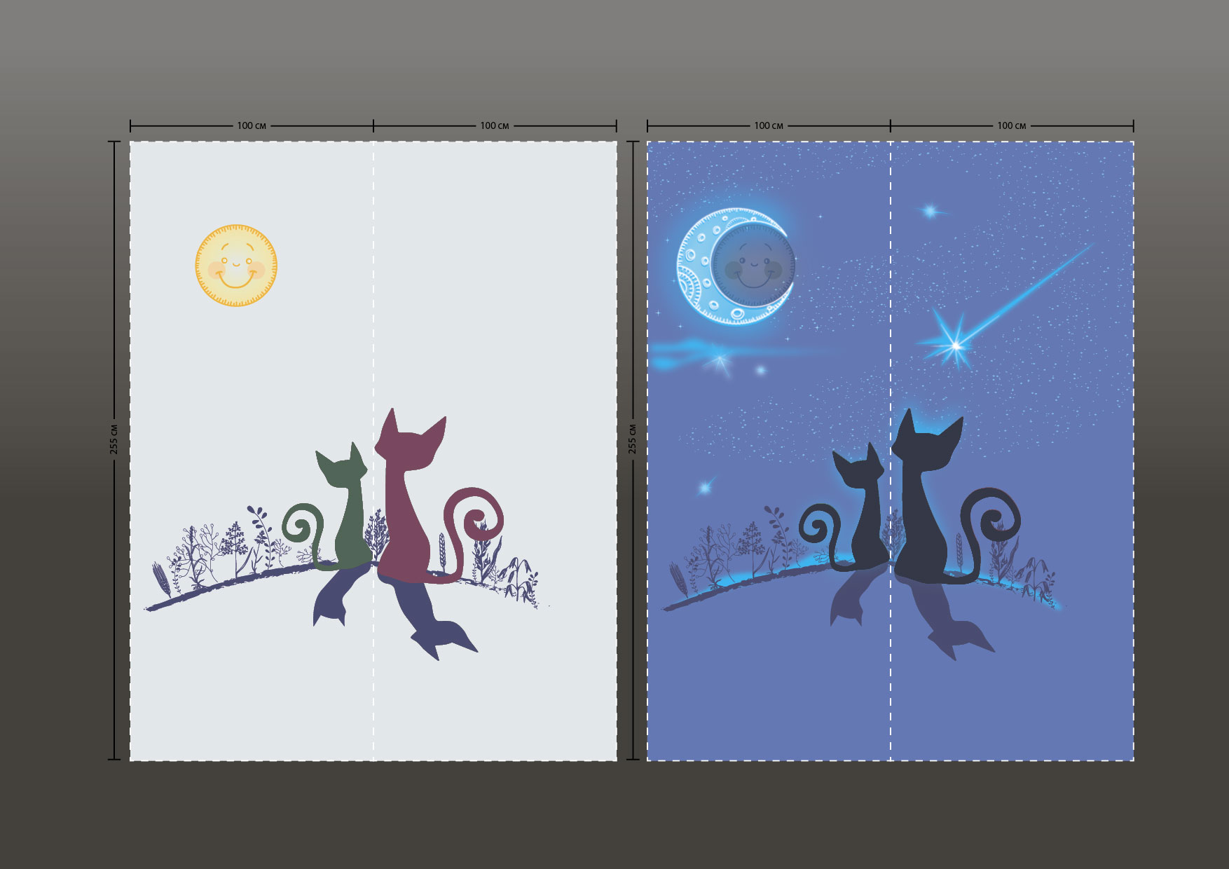 Флуоресцентные обои