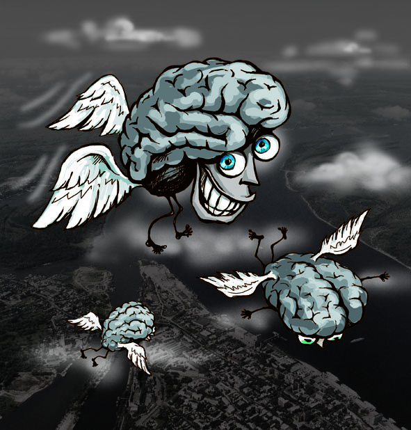 Иллюстрация для журнала "Эксперт Волга"(2007)