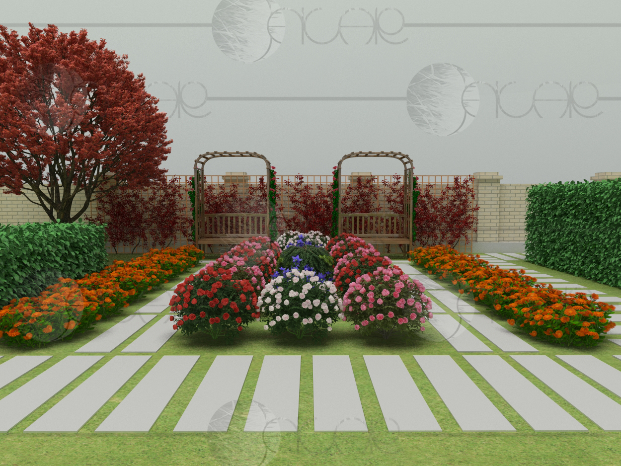 Розарий (частный сад)