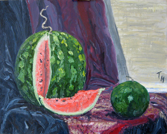 Натюрморт Арбуз
