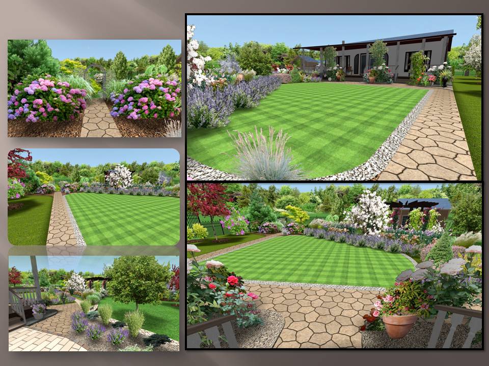 Сад на холме