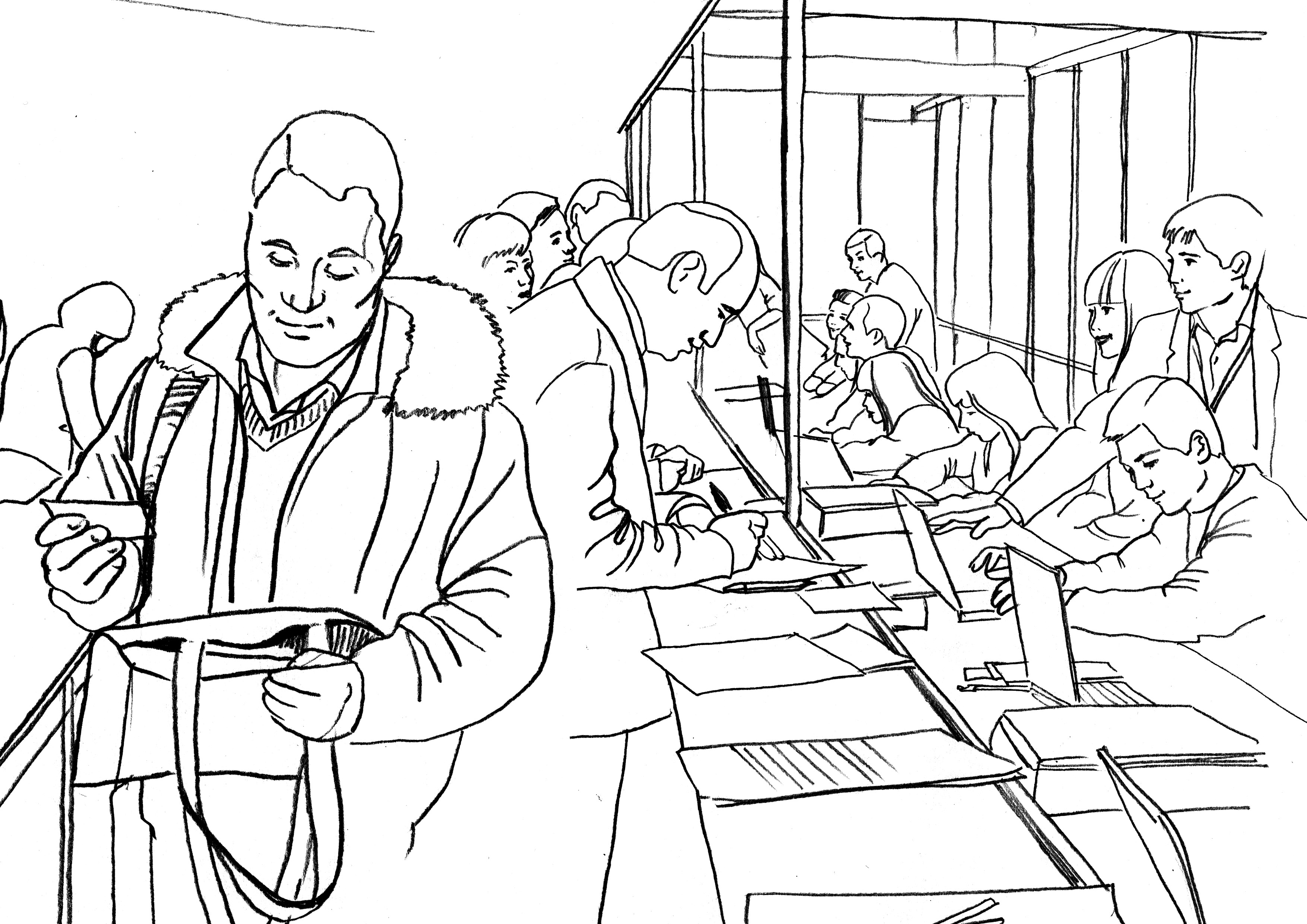 Иллюстрации для журнала