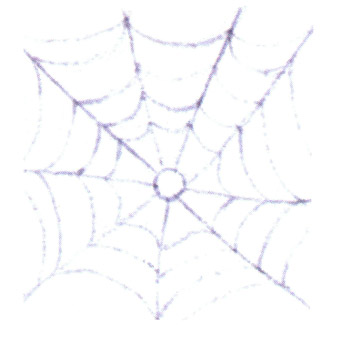 акварель "паутина"