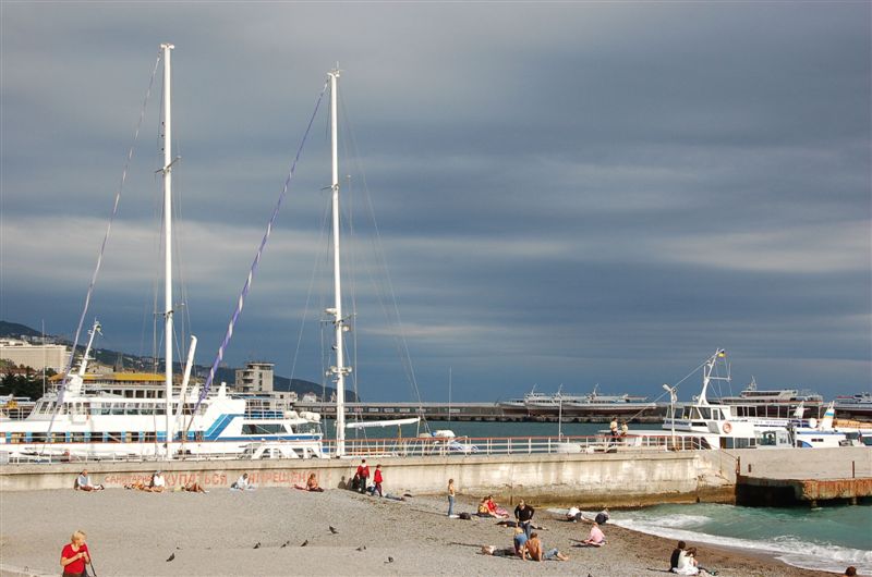 Тихий город...