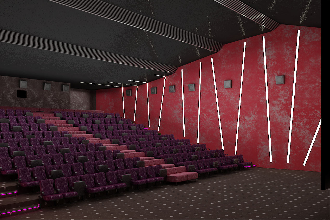 кинотеатр, 4 этаж, гипермаркет типа лидо "ЗАМОК"