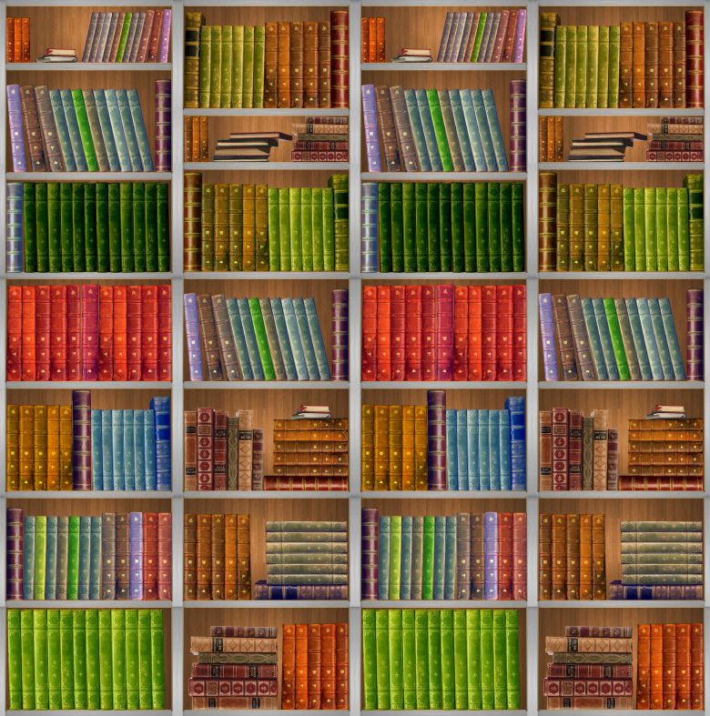 Фотопанно/обои "Books" 2200х2200