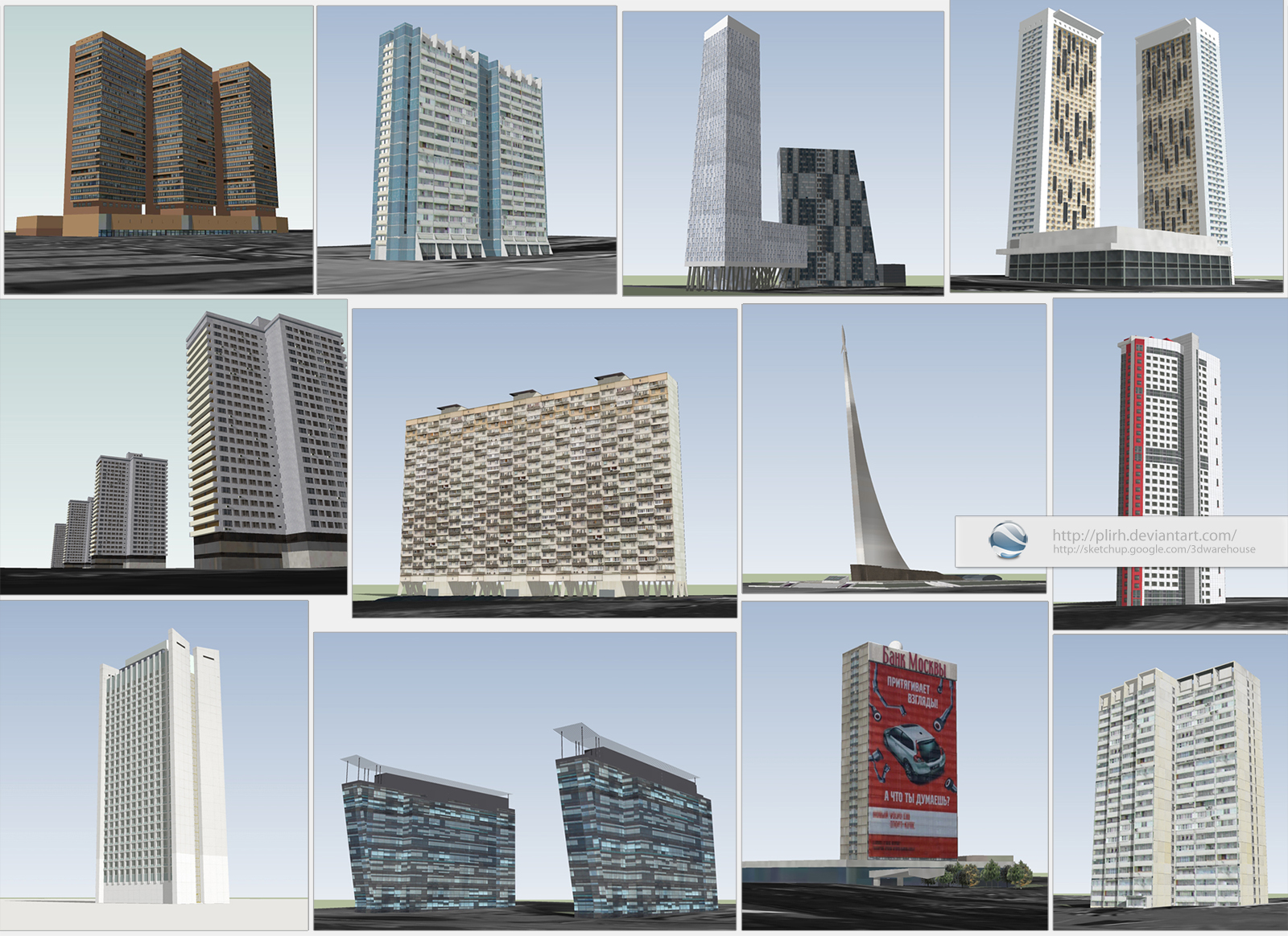 models for google earth