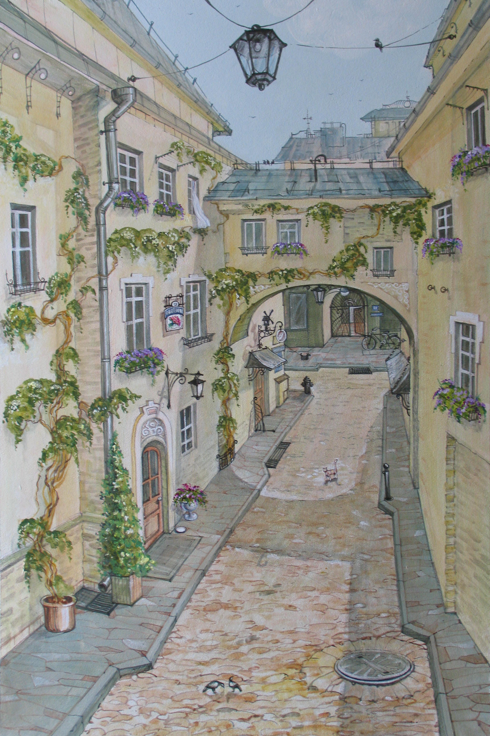 Парижская улочка