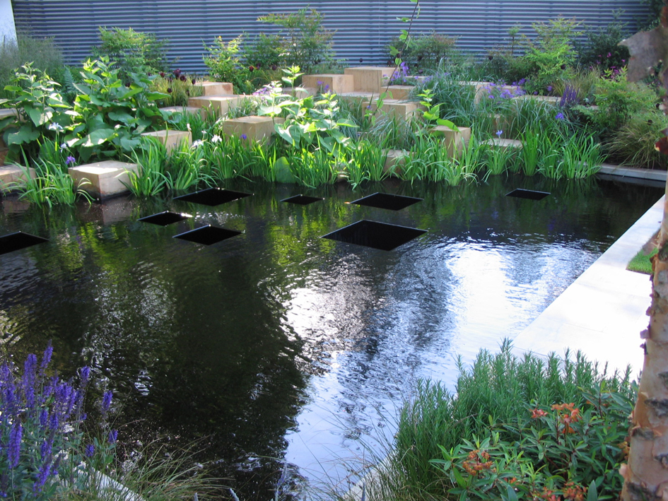 Оформление водоема