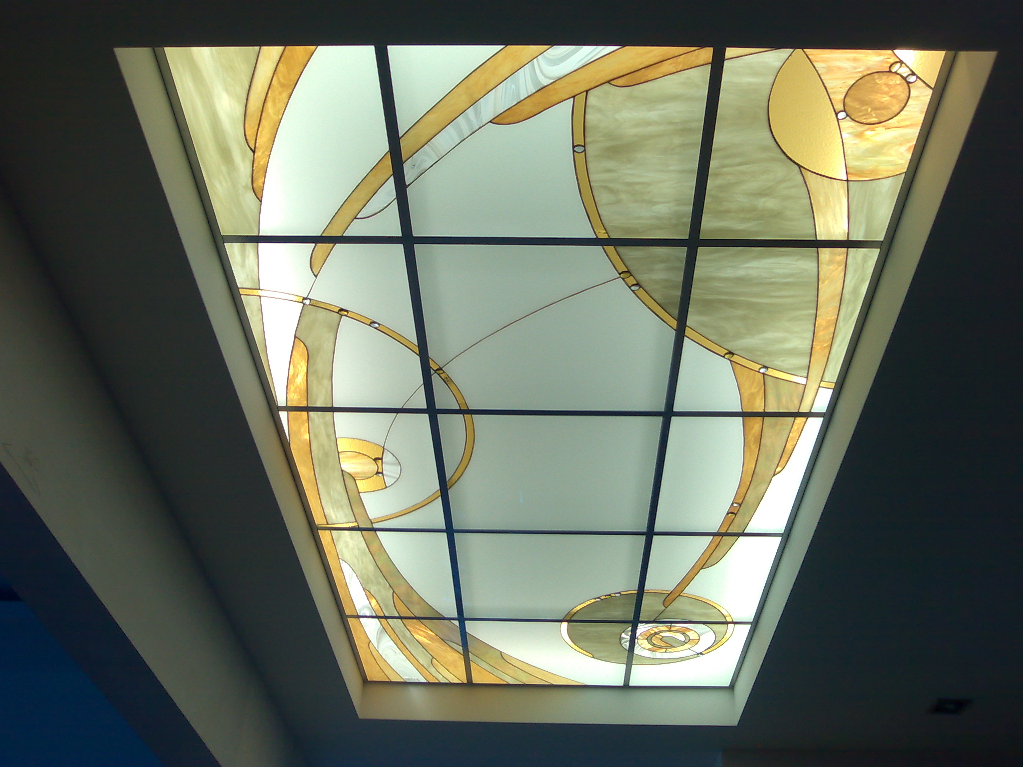 Витраж в технике "Тиффани"